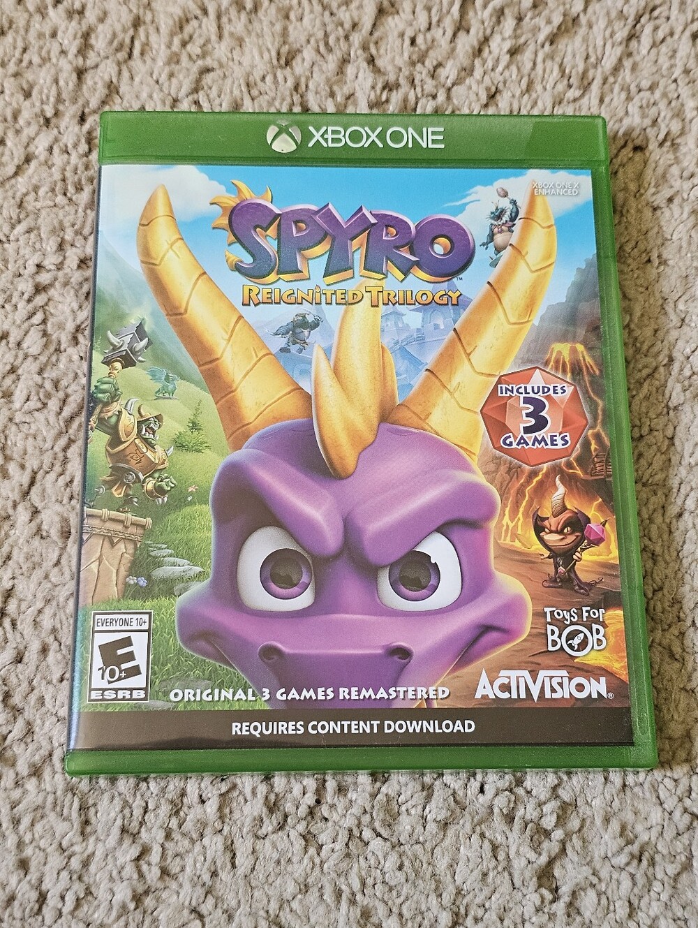 Spyro Reignited Trilogy - Microsoft Xbox One & Xbox Series S / X – Complete